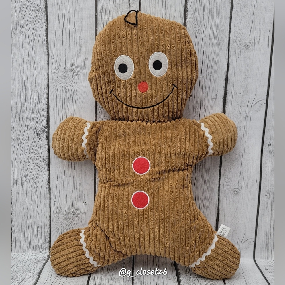 Gingerbread Man Squeaky Squeezy Stomach Plush